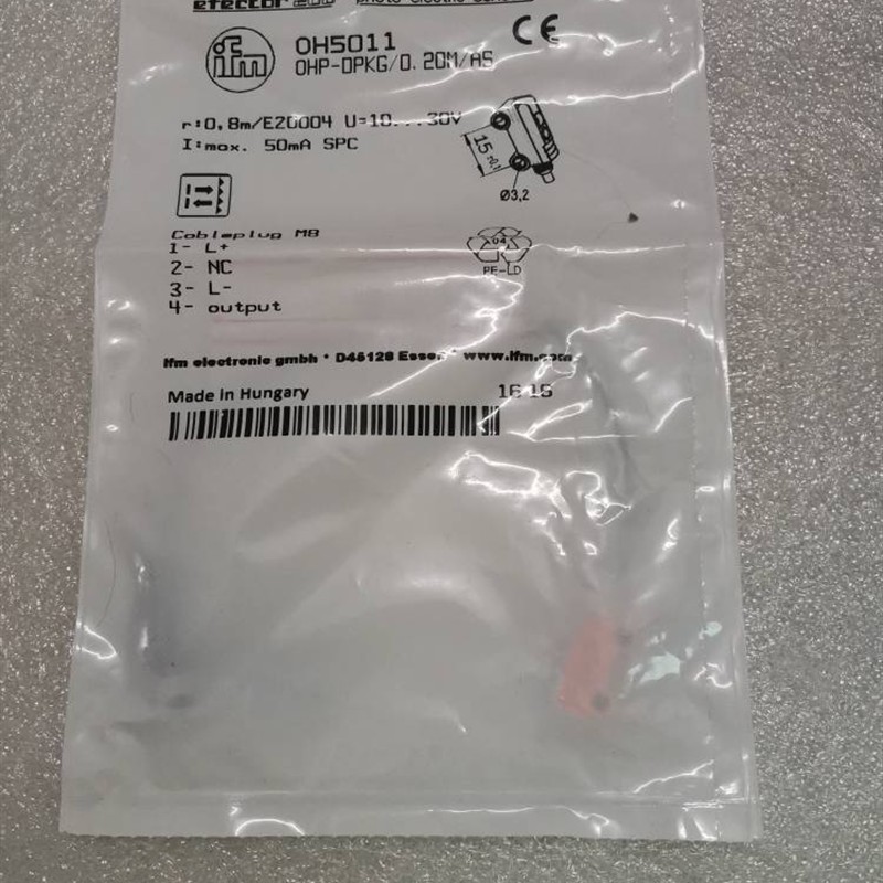 全新原装IFM OH5011 0H5011 OHP-DPKG/0,20M/AS 现货