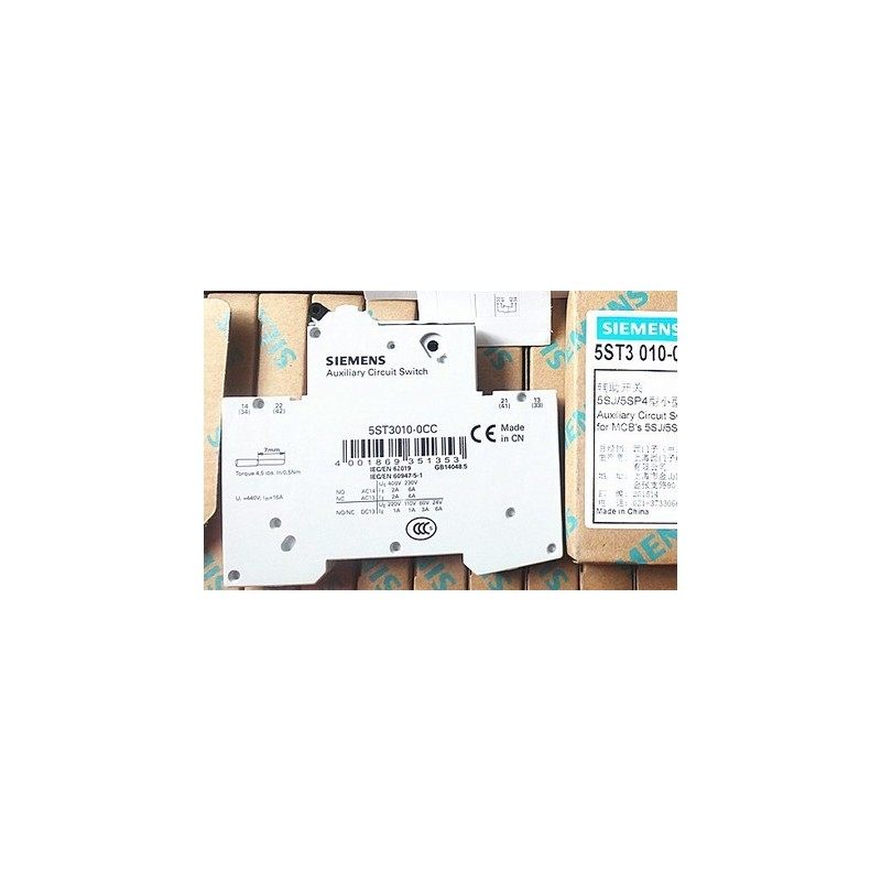 现货辅助触点5ST3010-0CC/OCC  1NO+1NC
