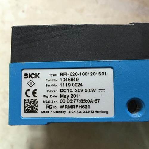 RFH620-1001201S01 1046849  CLV630-0120 1041969 西克
