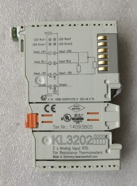 原装拆机BECKHOFF KL3202 包好 成色漂亮 现货