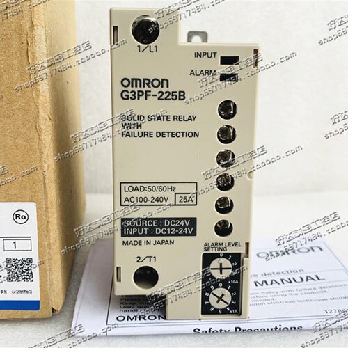 G3PF-225B 25A 欧姆*OMRON固态继电器 G3PF-225B 现货正品