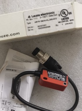 全新LEUZE HRTR 3B/44-XL.200-S12 50107251 接头氧化