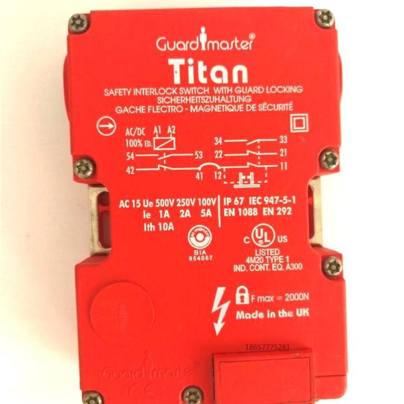 Guardmaster安全门开关 27012 LS1  Titan TLS2