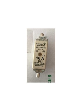 m.schneider/EUROFUSE熔断器NH-00/000 16A 500V 100KA 370716