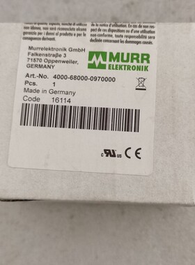全新原装MURR 4000-68000-0970000 现货