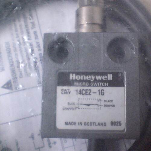 14CE2-1G/GLEB01C HONEYWELL  防水型开关 全新原装