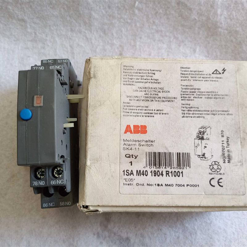 电动机断路器MS450 MS495 3RV报警辅助SK4-11 1SAM401904R1001