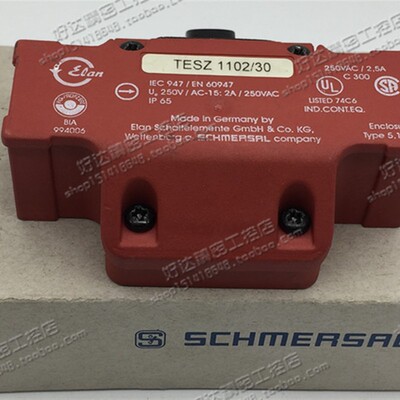 原装正品 SCHMERSRL 安全开关TESZ 110230 BIA994006 现货