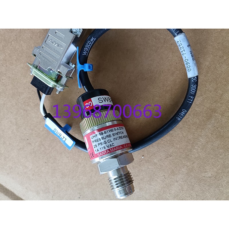 WASCO美国超高压真空传感器 UHP159-51W2B-X/2791 功能正常 拆机