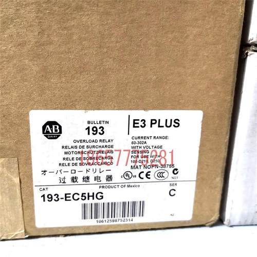 AB热继电器 193EC5HG 193EC3FF 询价