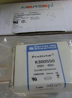 罗兰熔断器PC30UD69V550TF 6,9 URD 30 TTF 0550 X300400