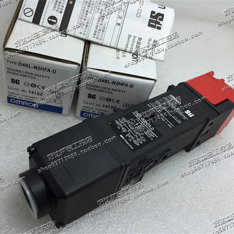 原装正品 OMRON 安全门开关D4SL-N2HFA-D 24VDC 现货全新