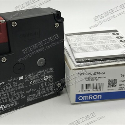 D4NL-2CFG-B4 24VDC /OMRON 安全门开关 现货全新 质保一年