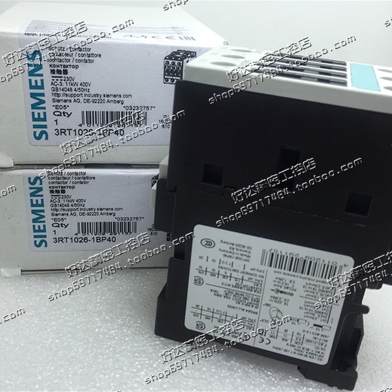 原装正品 接触器3RT1026-1BP40 3RT1026-1B..0 DC230V 全新