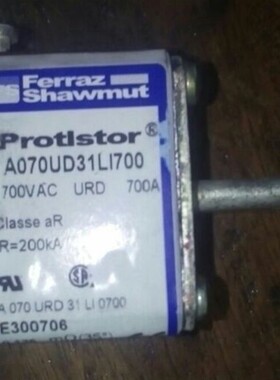 Protistor熔断器A070UD31LI250  W300698 700VAC URD 250A 罗兰