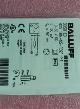 全新原装正品BALLUFF BOS01E9 BOS 18M-NS-RD21-S4  现货