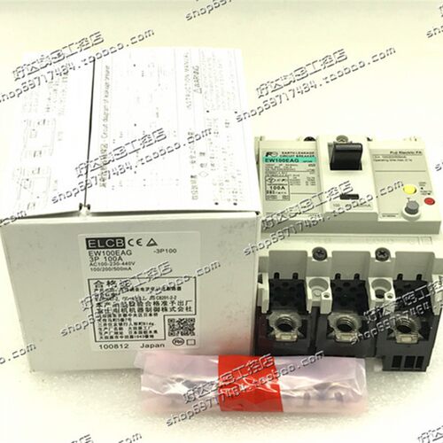原装正品 FUJI 漏电断路器 EW100EAG 3P 100A  现货全新 特价