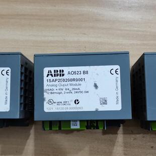 PLC模块 AO523 1SAP250200R0001 现货 二手原装