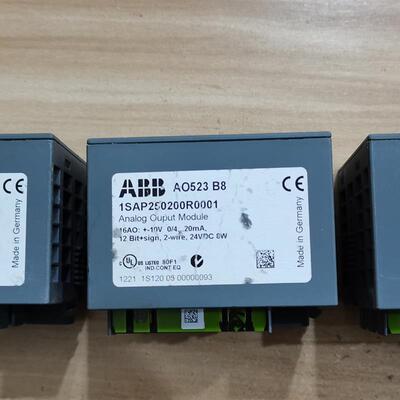 * AO523 1SAP250200R0001  PLC模块 二手原装现货