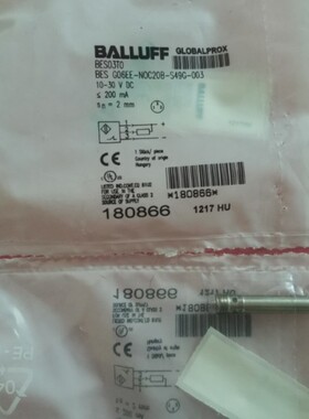 全新原装BALLUFF BES G06EE-NOC20B-S49G-003 BES03T0 现货
