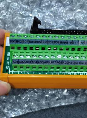 *W-MT40-05 MX-Y40 三竹机电 40针端子排 替代XW2B-40G4 全新现货