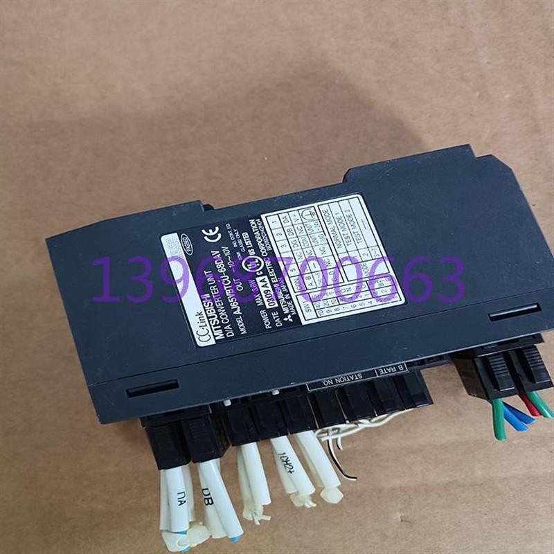 MITSUBISHI PLC模块AJ65VBTCU-68DAV功能正常 拆机