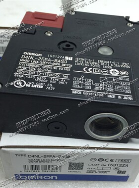 原装正品 OMRON 安全门开关 D4NL-2FFA-B4S0 DC24V 现货
