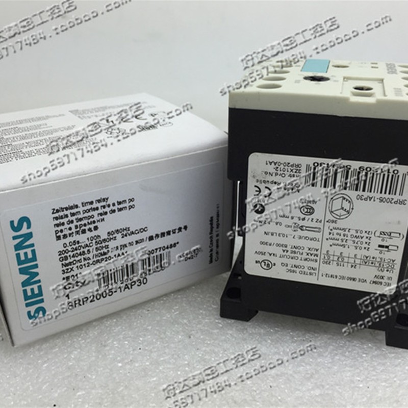 原装正品  siemens  时间继电器 3RP2005-1AP30 现货销售