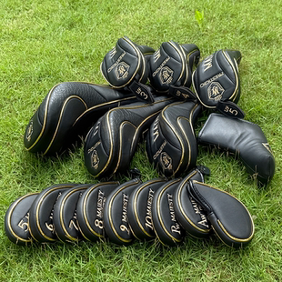 高尔夫球杆套 帽套木杆套 推杆套 磁铁铁杆套铁木杆套