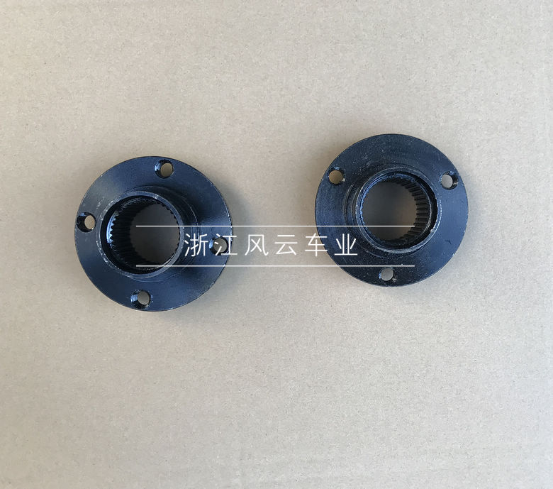 摩托车配件 龙鼎大悍马宝马沙滩车链传动后桥碟刹盘链盘座子法兰