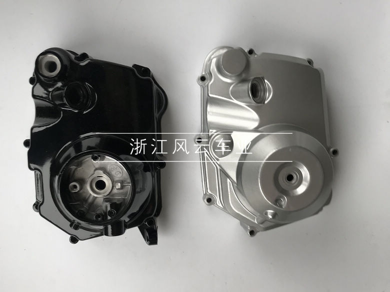越野摩托车配件110CC-125CC发动机离合器边盖 沙滩车汽油机右大盖