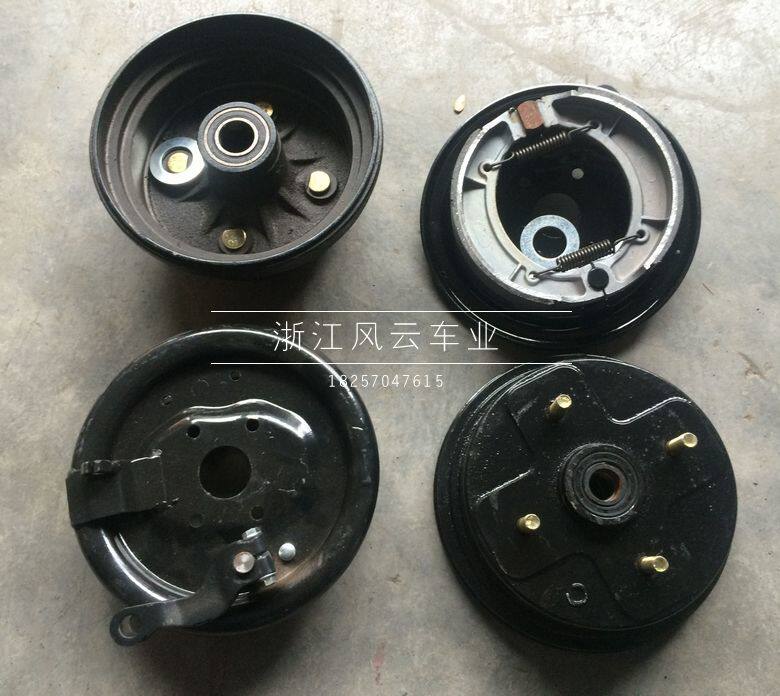 ATV沙滩车配件 龙鼎大悍马前鼓刹制动器鼓刹车 大宝马鼓盖刹车盖