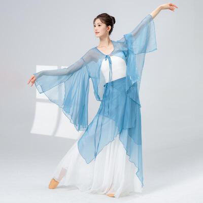 轻薄飘逸仙气舞蹈套装