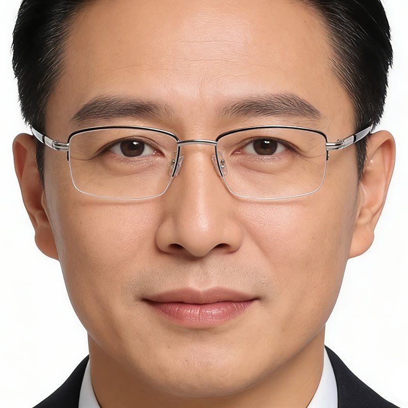 精致时尚老花镜男女半框款高清树脂防蓝光老花眼镜老人半框舒适