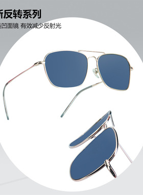 新款跨境金属框尼龙太阳镜墨镜防紫外线偏光墨镜骑行防风眼镜