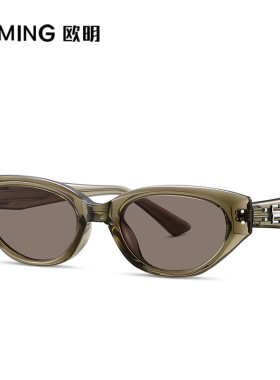 杜比墨镜跨境热销gm同款眼镜女感猫眼复古板材防紫外线太阳镜