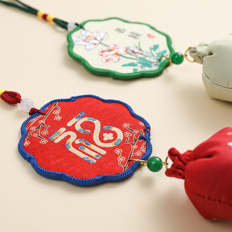 DRAGON BOAT FESTIVAL SACHET ORNAMENTS PINGAN BLESSING SACHET PENDANT WORMWOOD MOSQUITO REPELLENT ANCIENT STYLE HANFU ROOM SMALL GIFTS