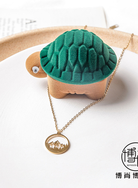 博肖博物馆周边挂件bjyx雪山项链