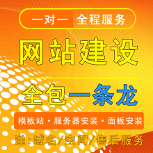 网站建设服务器宝塔面板安装做公司企业网站模板网页设计开发全包