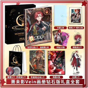 时光代理人萧未影Vein个人周边画册海报照片卡贴立牌相框卡片礼包