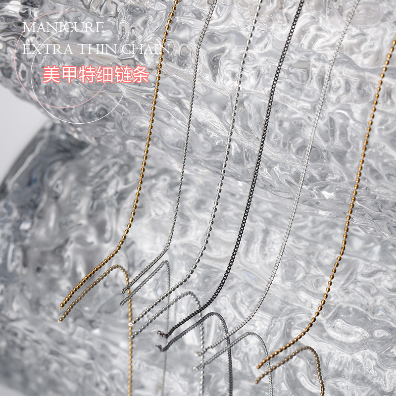 金属立体指甲装饰品立体朋克风
