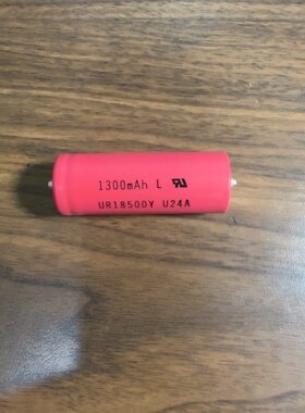 三洋UR18500Y可充锂电池1300MA