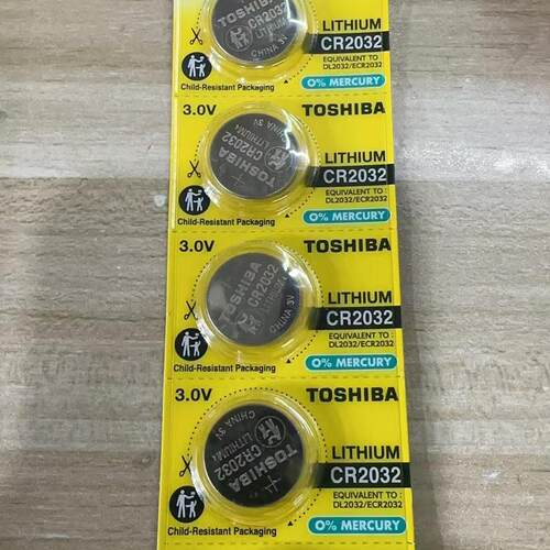 东芝CR2032遥控器纽扣电池3V
