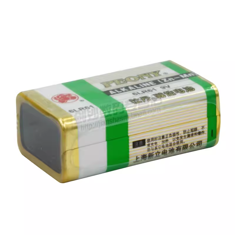 9V 碱性电池 9V电池 方块电池万用表电池 6LR61话筒电池