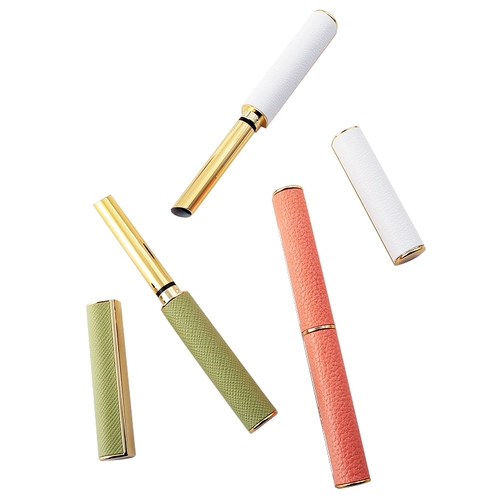 百罗 Небольшое прекрасное наблюдение -Красная трубка Прямая консервированная помада DIY Handicraft