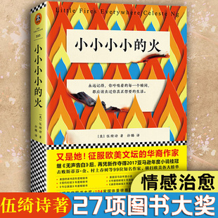 小小小小的火 伍绮诗著 家庭亲情成长励志亲子关系家庭教育社会生活长篇小说 外国文学情感治愈系作品集 无声告白 岛上书店系列