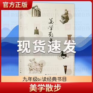 美学散步 宗白华 上海人民出版社 美学爱好者哲学读物书籍 美学旨归作品著作的艺术 2019学校推荐九年级必读书目 正版区域包邮