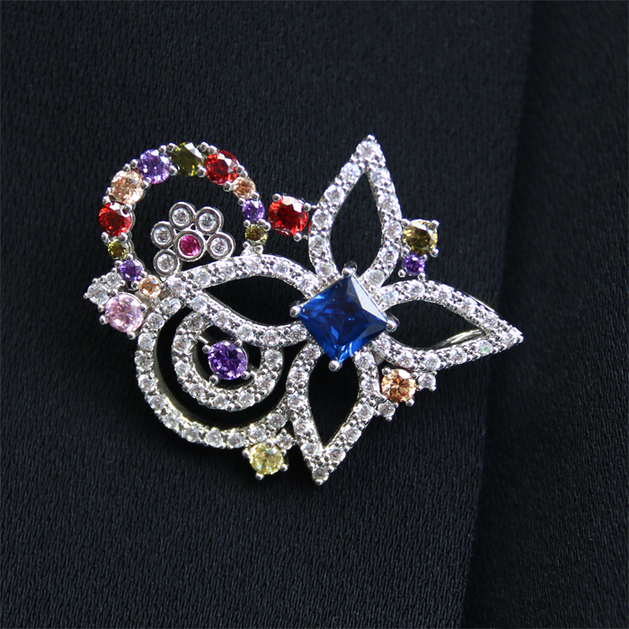 韩国进口花朵别针饰品开衫丝巾扣