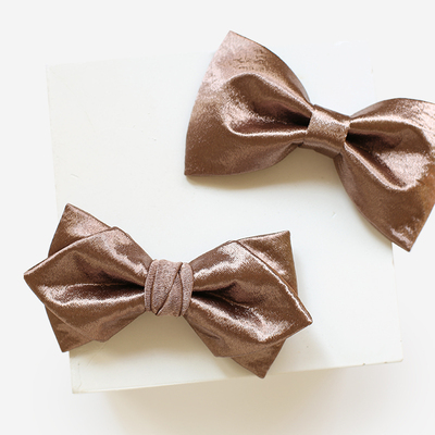 17Century奶咖色领结煲呔蝴蝶结婚礼服新郎衬衫伴郎正装高档男