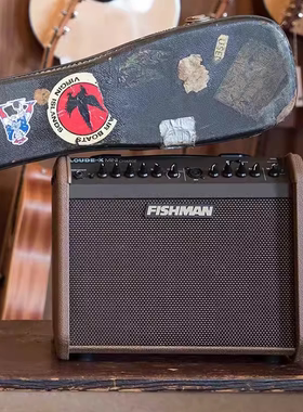 大树音乐屋 渔夫fishman木吉他音箱Loudbox蓝牙充电乐器弹唱音响